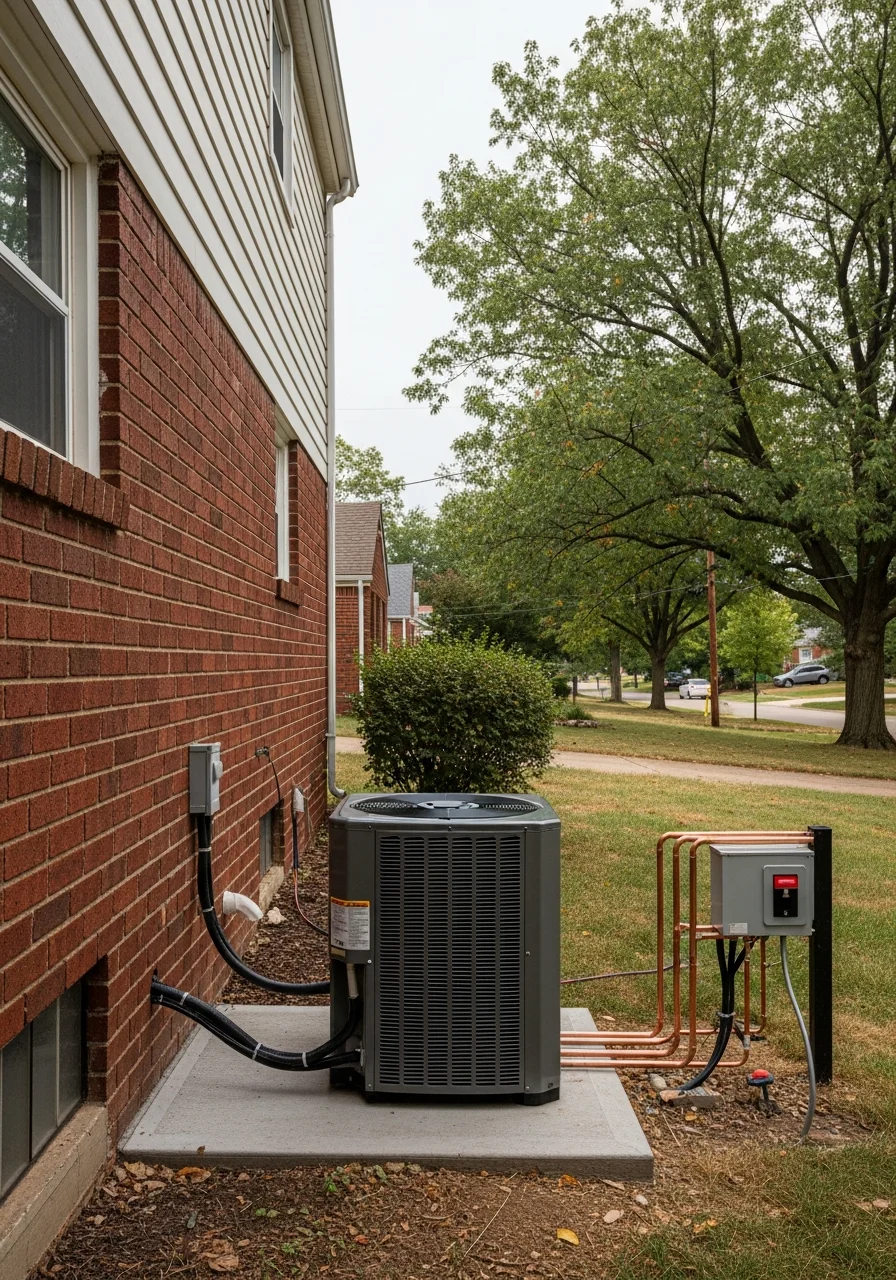 Detailed view of professional workmanship on an Oakville residential project.